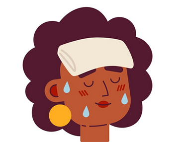 Sweaty Face