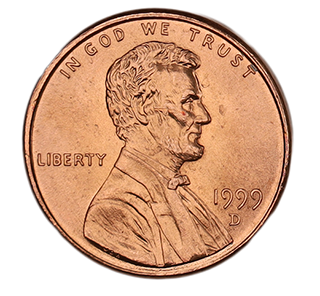 1999 D Penny