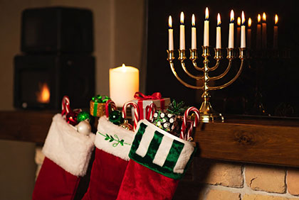 Christmas and Hanukkah