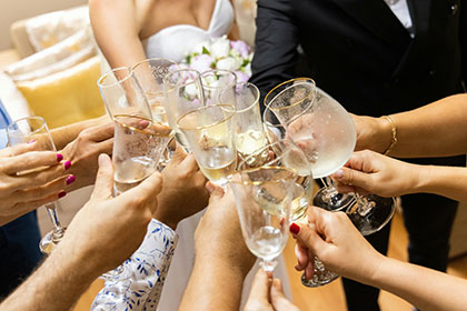 A toast to our new book!
