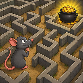 Rat in a Maze